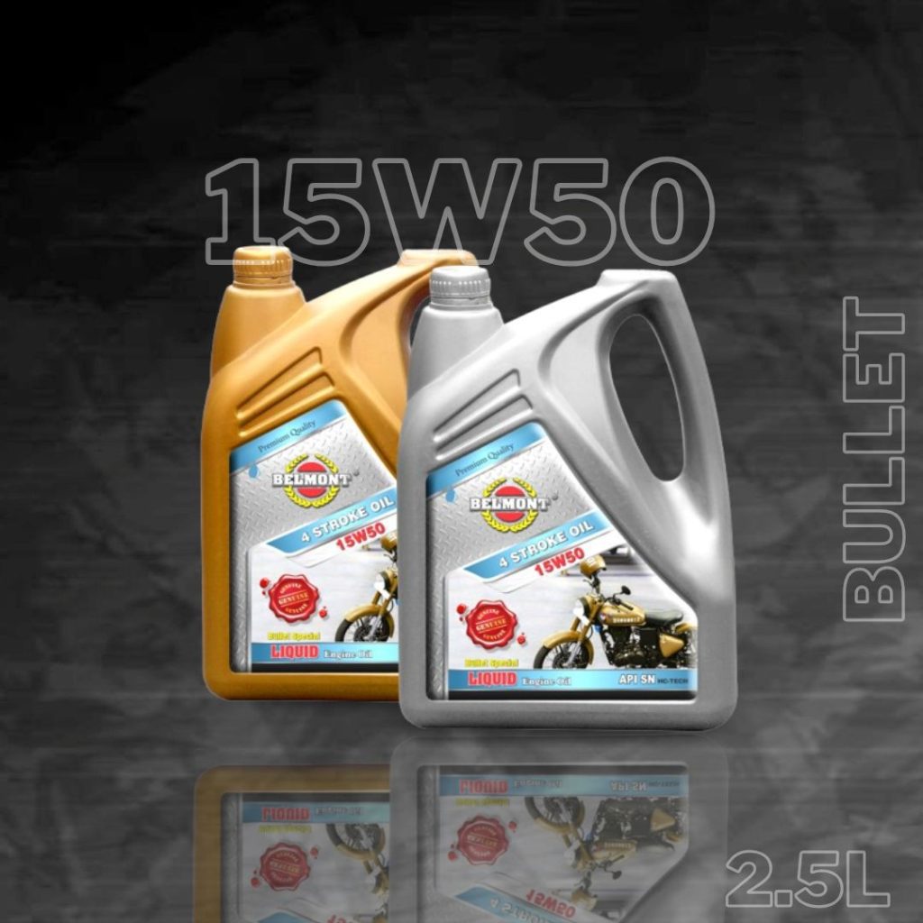 belmont 15w50 bullet engine oil