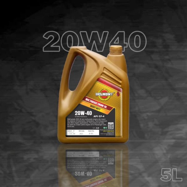 Belmont 20W40 Multigrade car engine oil - Image 5