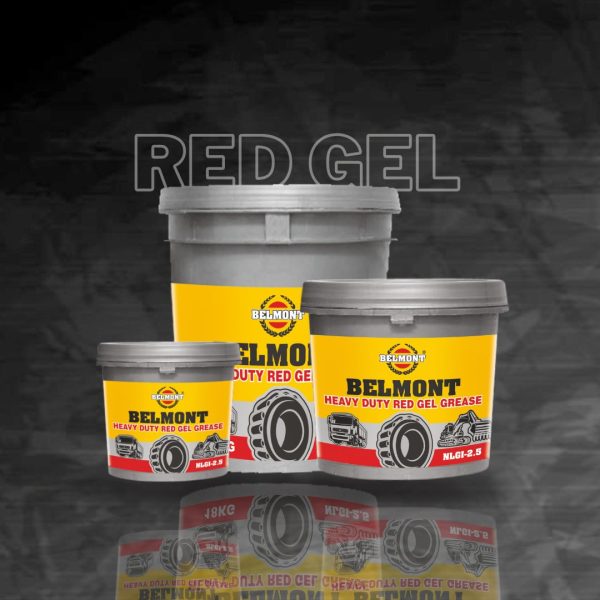 Belmont Red Gel High-Temperature Grease
