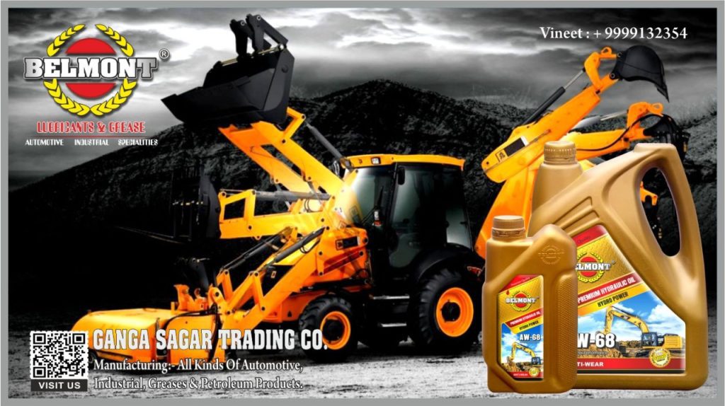JCB Hydraulic Oil VG 46 for smooth operation