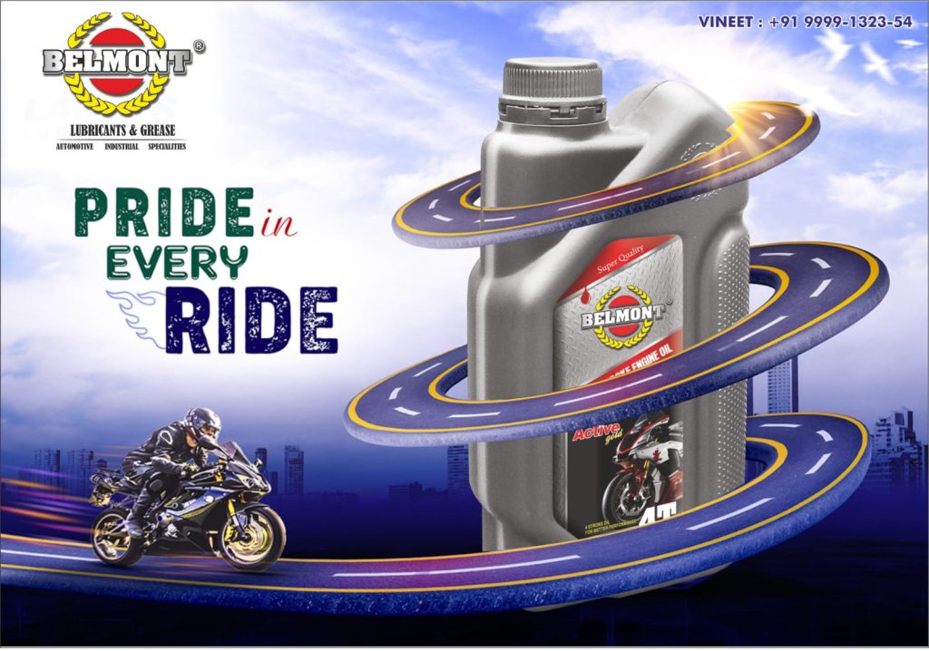 Belmont 4t is the best engine oil for bikes and scooty in all weather condition .. Pride every Ride