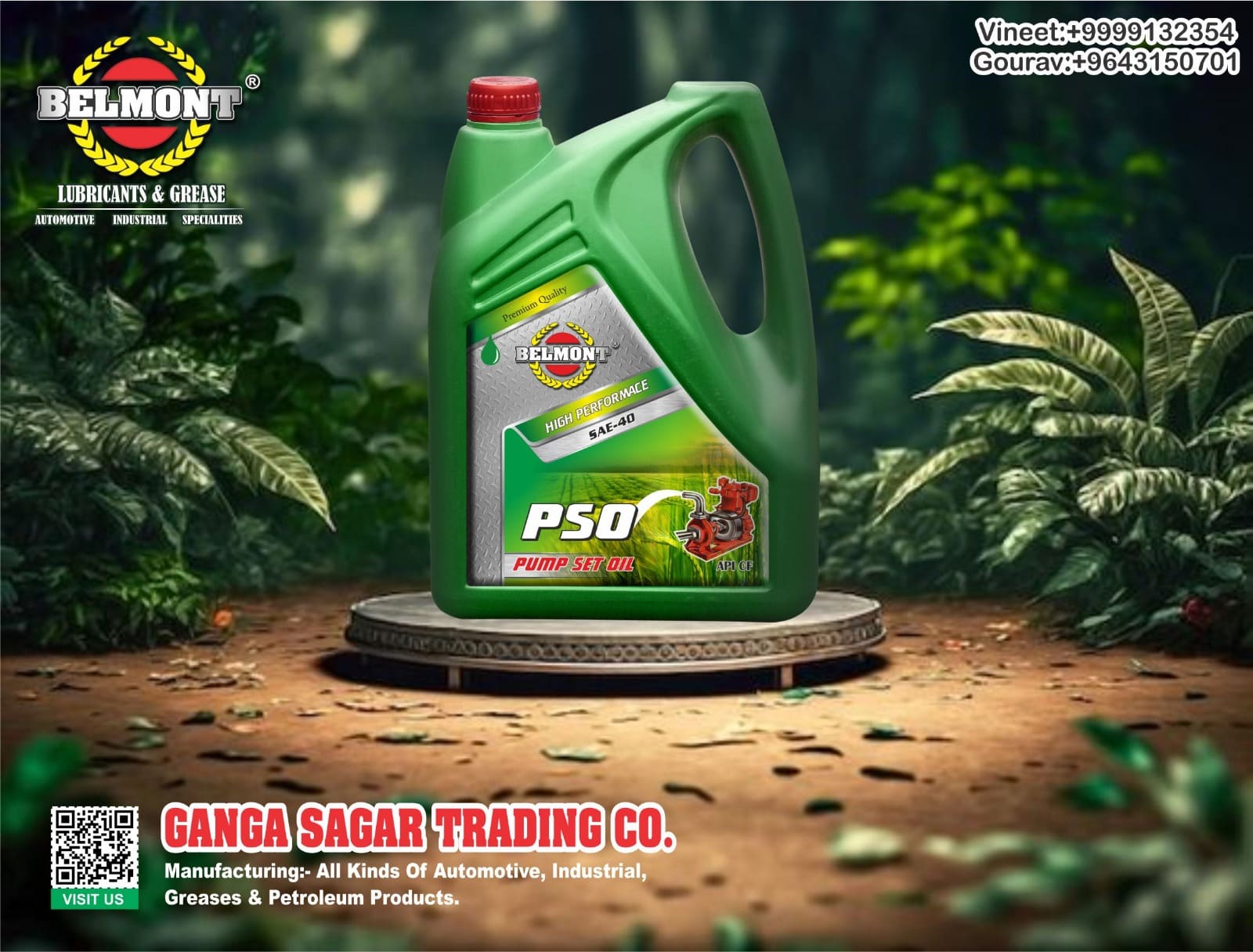 best 20w40 oil for pump set oil
