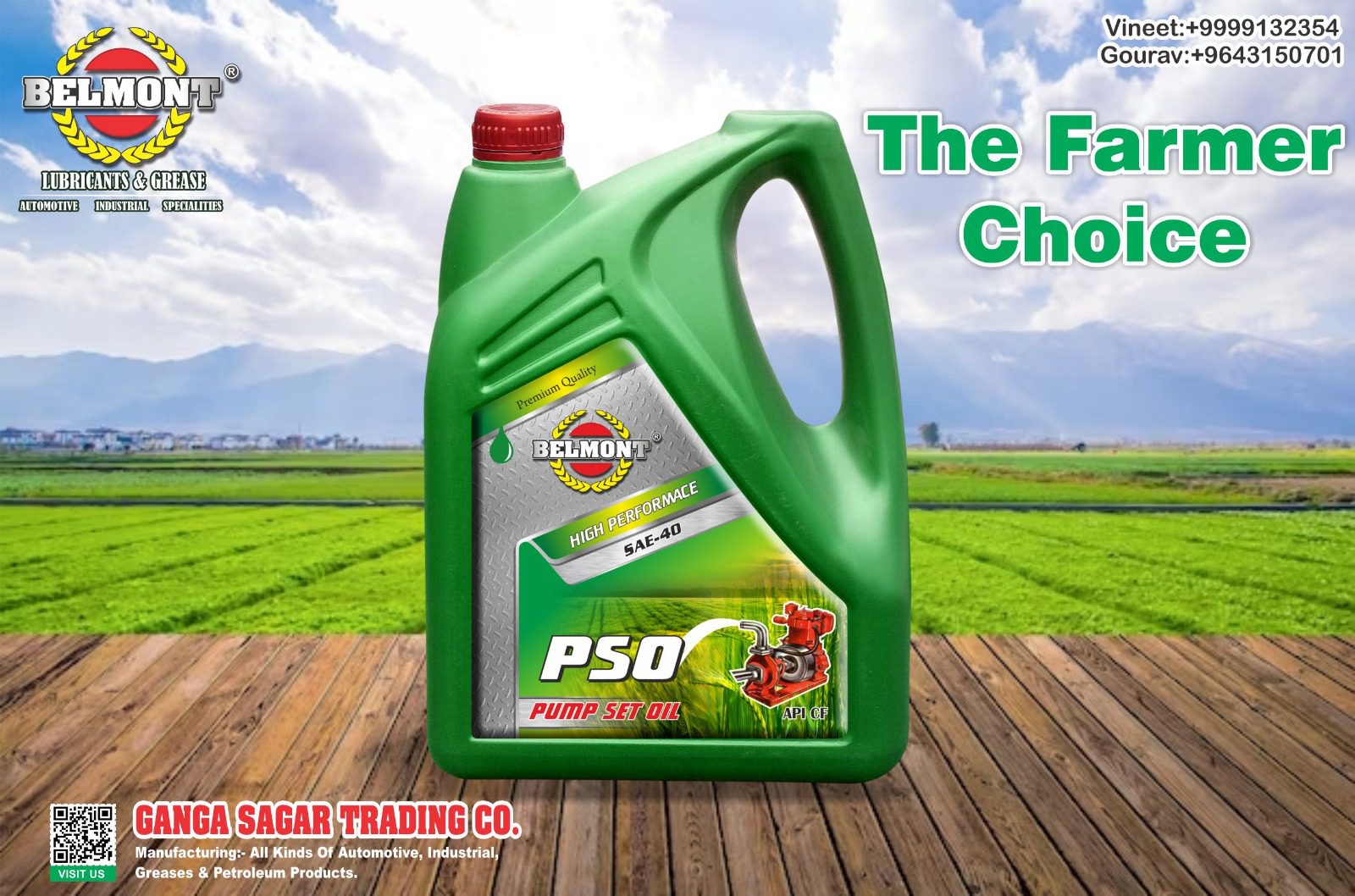 best engine oil for diesel pump set 
