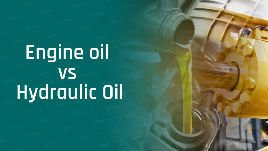 Indian tractor using high-quality hydraulic oil for smooth steering performance