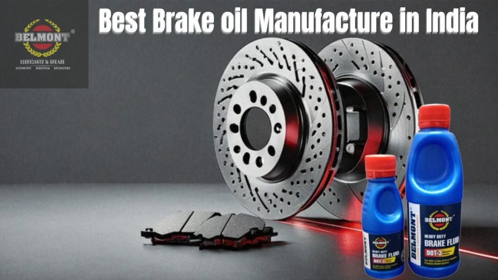 Belmont Lubricants brake fluid range for cars and motorcycles