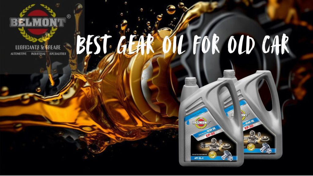 Premium Belmont EP-90 gear oil for high mileage cars