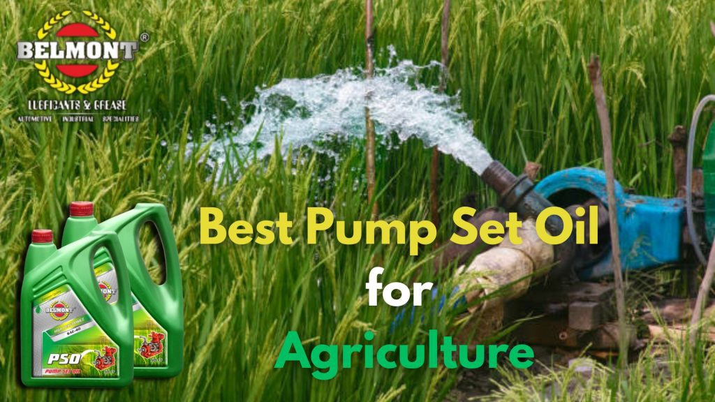 pump set oil for agriculture diesel engine